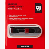 SanDisk Cruzer Glide 128GB USB 2.0 Flash Bellek- SDCZ60-128G-B35