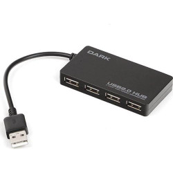 Dark Usb Port Çoğaltıcı 4 port usb 2.0 hub