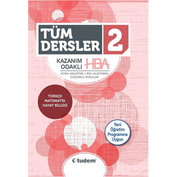 Tudem Tüm Dersler 2.Sınıf Kazanım Odaklı Soru Bankası