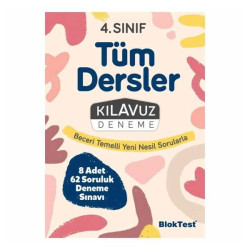 4.Sınıf Tüm Dersler Bloktest Deneme Sınavı